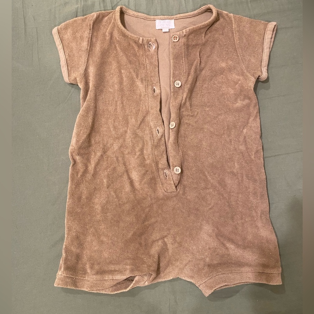 Terry Cloth Romper